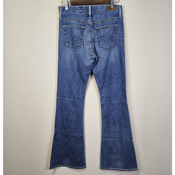 AG Adriano Goldschmied Farrah 70s Bell Bottom Jeans Women 28 Revolve Flare 28x34 - Picture 15 of 16